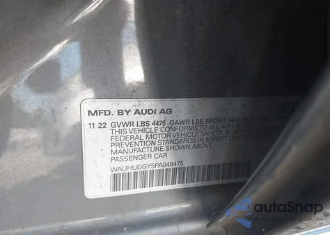 2023 Audi A3 Premium Plus 40 Tfsi Quattro S Tronic from USA, damaged, VIN WAUHUDGY5PA048475